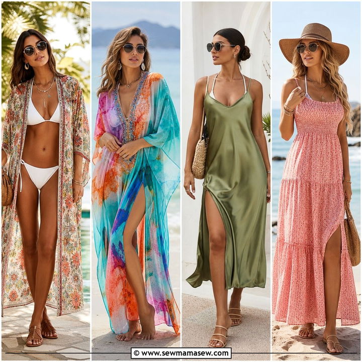 25 Beach Outfit Ideas Over Swimsuit for Chic Cover-Up Style