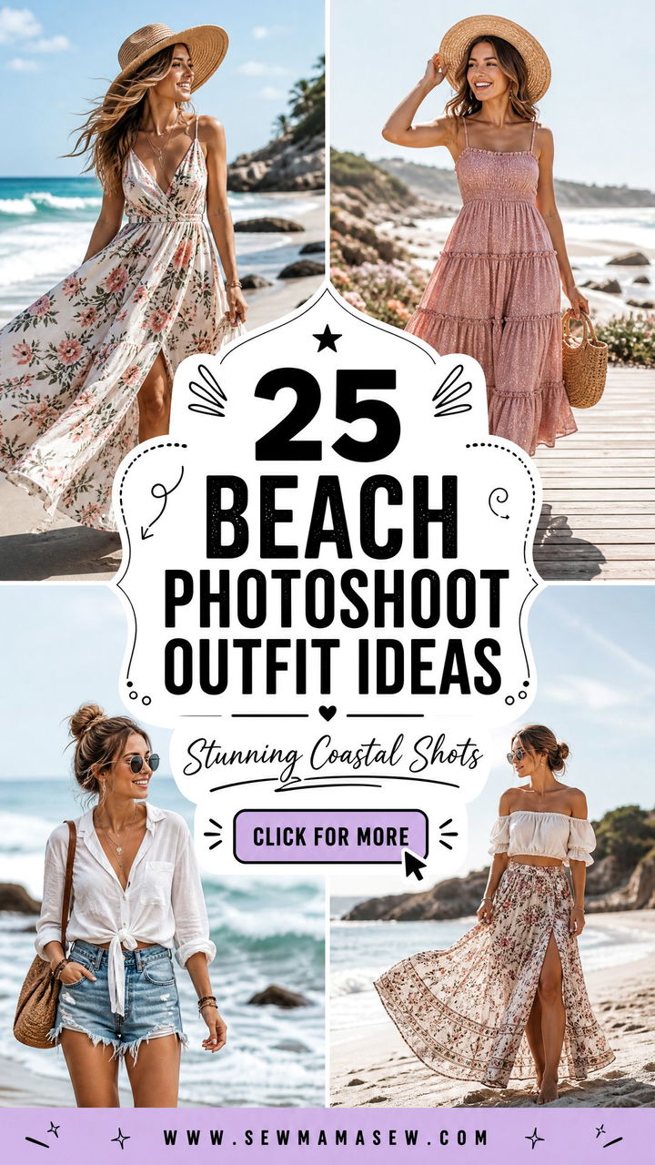 25 Beach Photoshoot Outfit Ideas for Stunning Coastal Shots - 25 Beach Photoshoot Outfit Ideas for Stunning Coastal Shots