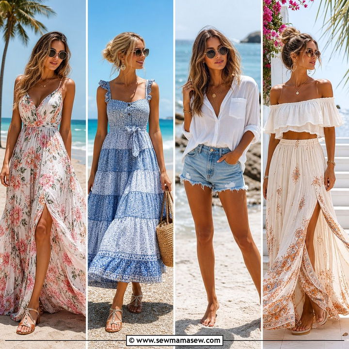 25 Beach Photoshoot Outfit Ideas for Stunning Coastal Shots