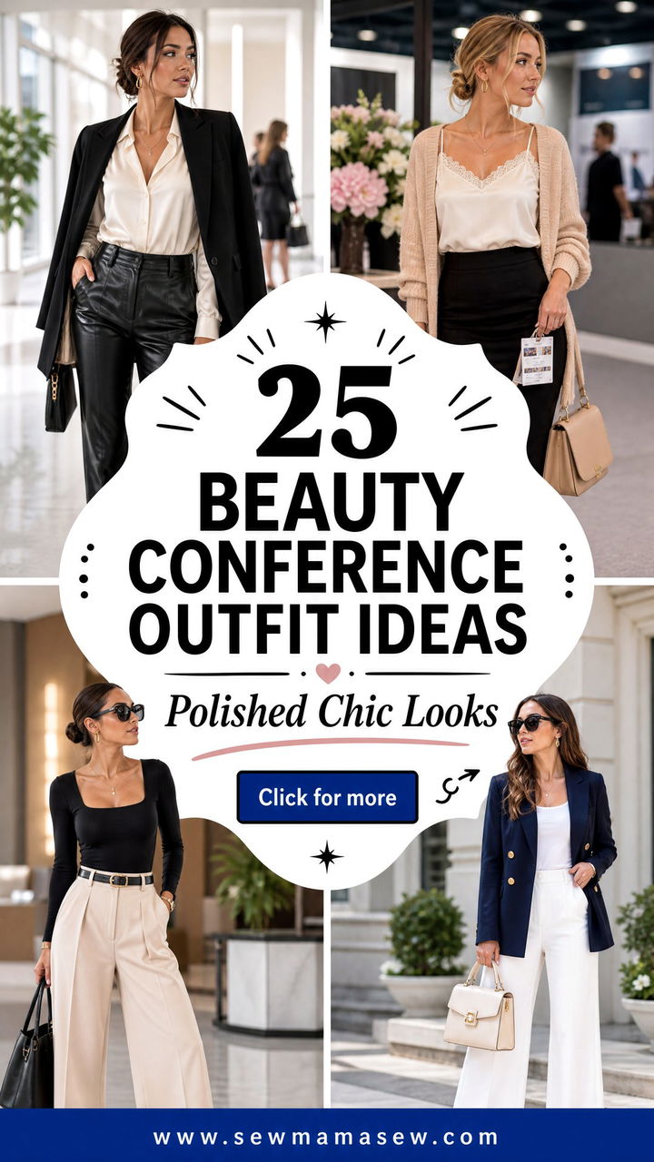 25 Beauty Conference Outfit Ideas to Look Polished and Chic - 25 Beauty Conference Outfit Ideas to Look Polished and Chic
