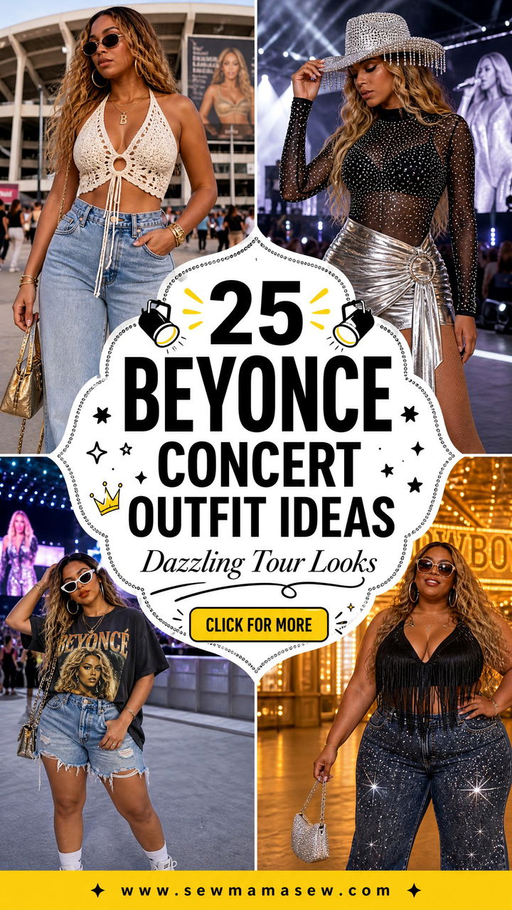 25 Beyonce Concert Outfit Ideas for Dazzling Tour Looks - 25 Beyonce Concert Outfit Ideas for Dazzling Tour Looks
