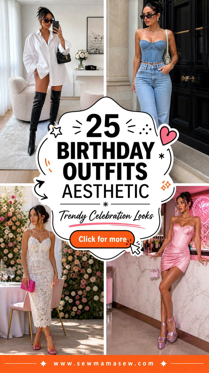 25 Birthday Outfits Aesthetic for Trendy Celebration Looks - 25 Birthday Outfits Aesthetic for Trendy Celebration Looks