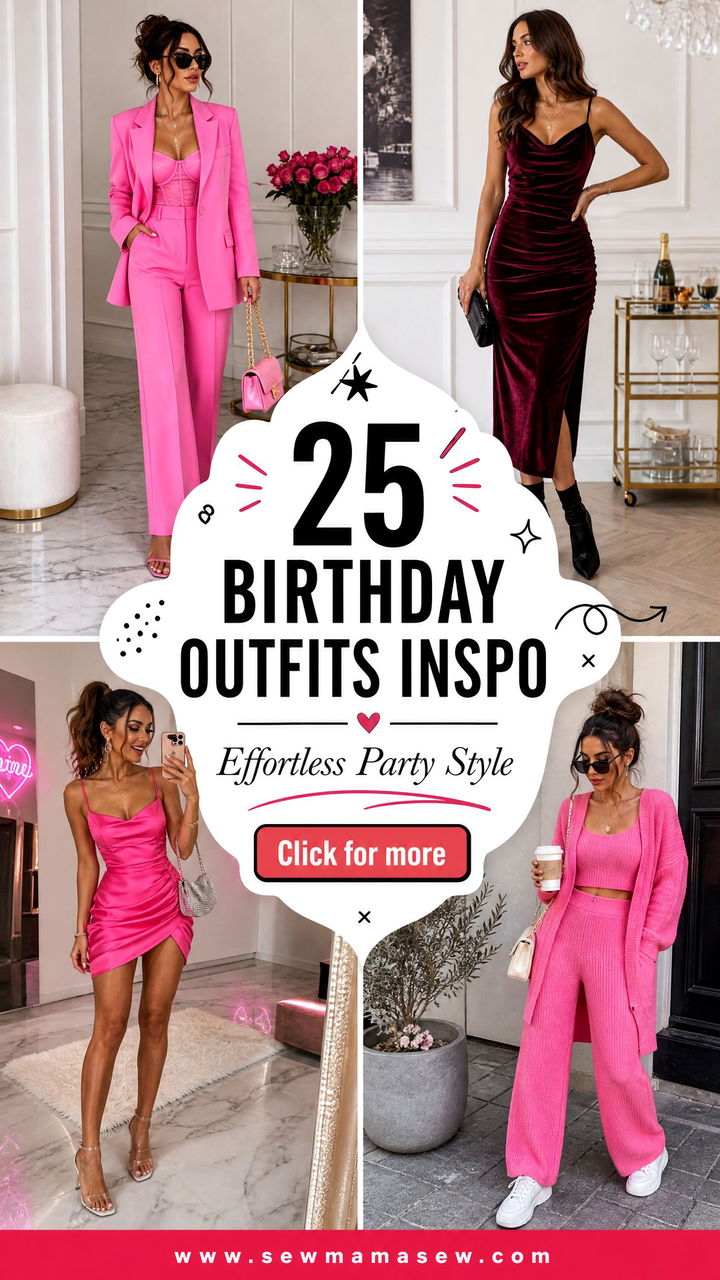 25 Birthday Outfits Inspo for Effortless Party Style - 25 Birthday Outfits Inspo for Effortless Party Style