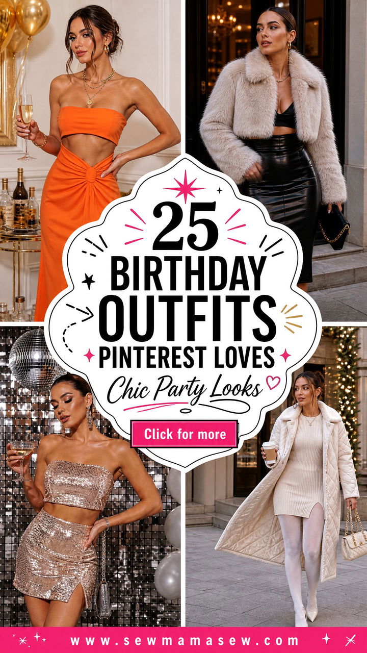 25 Birthday Outfits Pinterest Loves for Chic Party Looks - 25 Birthday Outfits Pinterest Loves for Chic Party Looks