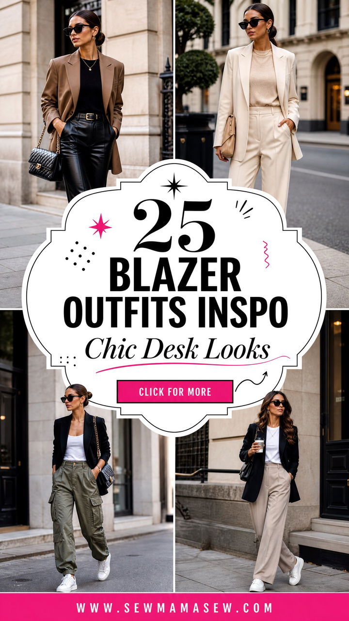 25 Blazer Outfits Inspo for Chic Work-to-Weekend Looks - 25 Blazer Outfits Inspo for Chic Work-to-Weekend Looks