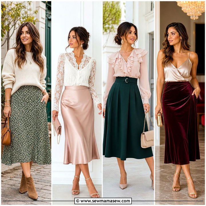 25 Boho Outfit Ideas With Midi Skirt For Romantic Looks