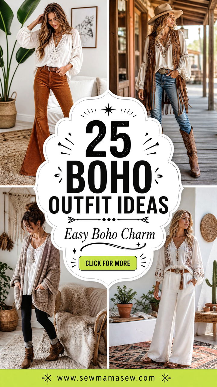 25 Boho Outfit Ideas With Peasant Blouse For Easy Charm - 25 Boho Outfit Ideas With Peasant Blouse For Easy Charm