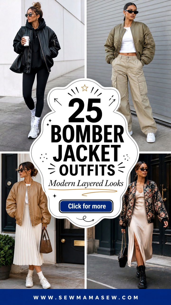 25 Bomber Jacket Outfits for Women Over 40 That Feel Modern - 25 Bomber Jacket Outfits for Women Over 40 That Feel Modern