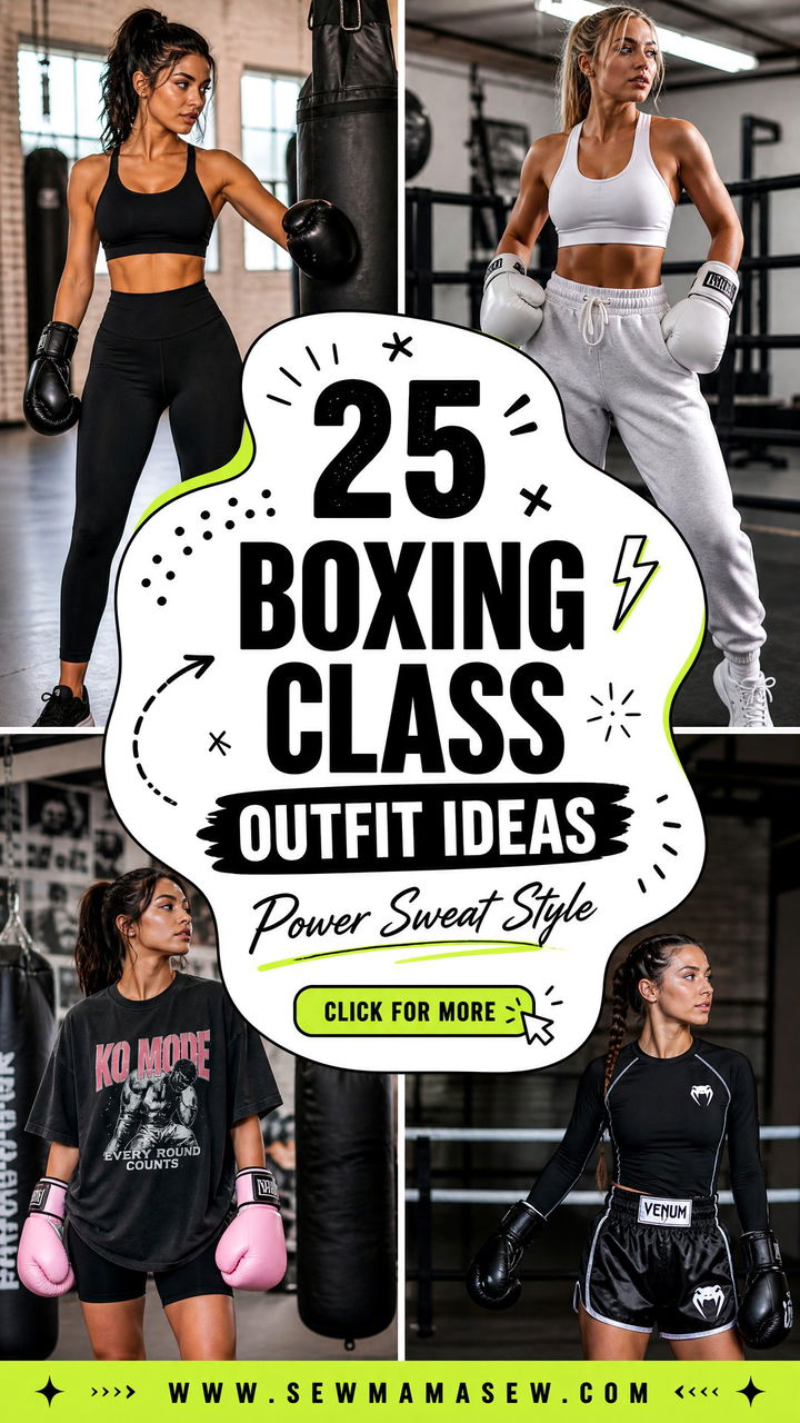 25 Boxing Class Outfit Ideas for Powerful Sweat-Ready Style - 25 Boxing Class Outfit Ideas for Powerful, Sweat-Ready Style