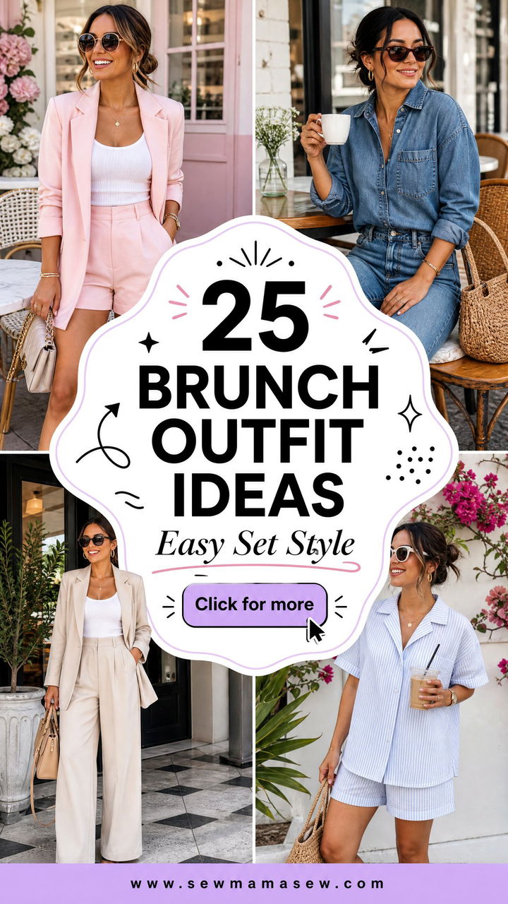 25 Brunch Outfit Ideas With Matching Set For Easy Style - 25 Brunch Outfit Ideas With Matching Set For Easy Style