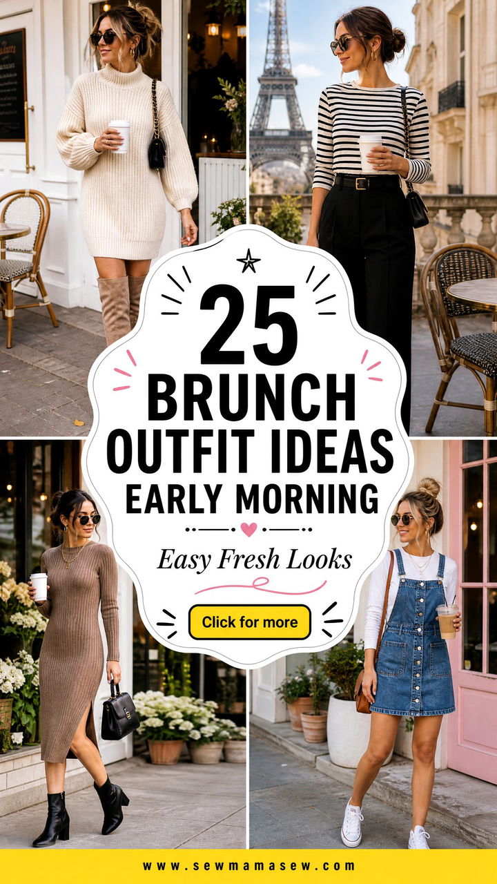 25 Brunch outfit ideas early morning Easy Fresh Looks - 25 Brunch outfit ideas early morning: Easy Fresh Looks