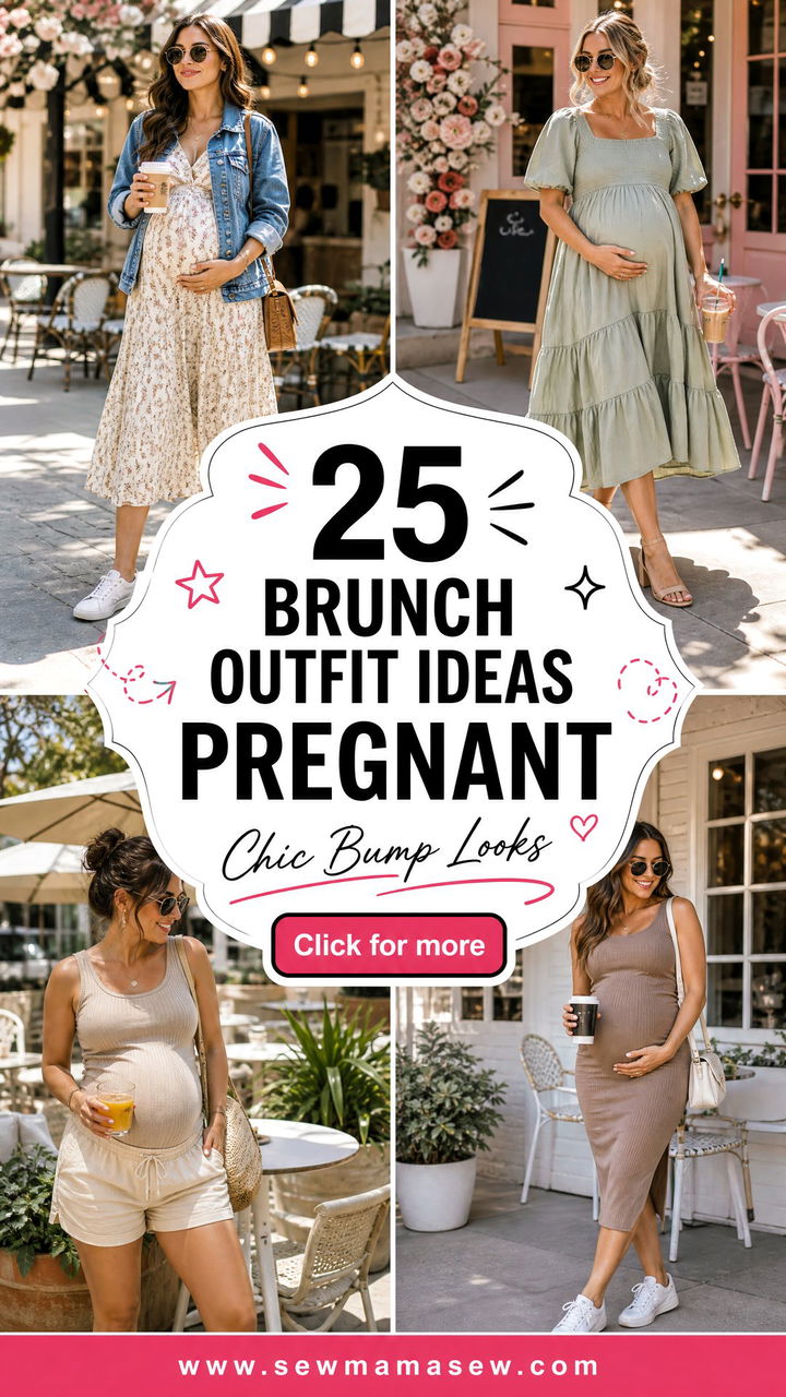 25 Brunch outfit ideas pregnant Chic Bump-Friendly Looks - 25 Brunch outfit ideas pregnant: Chic Bump-Friendly Looks
