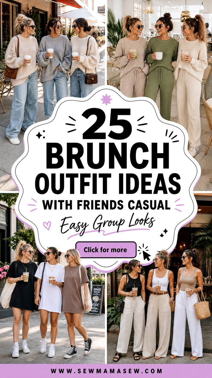 25 Brunch outfit ideas with friends casual Easy Group Looks - 25 Brunch outfit ideas with friends casual: Easy Group Looks