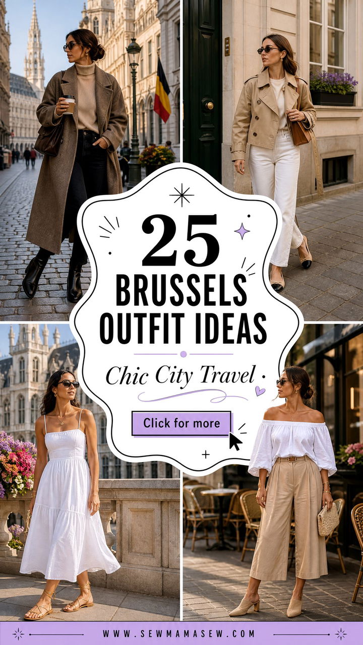 25 Brussels Outfit Ideas For Chic European City Travel - 25 Brussels Outfit Ideas For Chic European City Travel