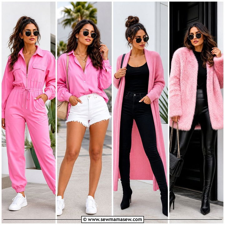 25 Bubblegum Pink Outfit Ideas For Playful Trendy Looks