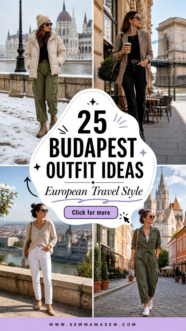 25 Budapest Outfit Ideas For Chic European Travel Style - 25 Budapest Outfit Ideas For Chic European Travel Style