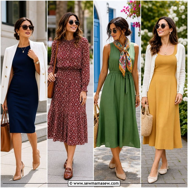 25 Business Casual Outfits With Dress for Easy Chic Workdays