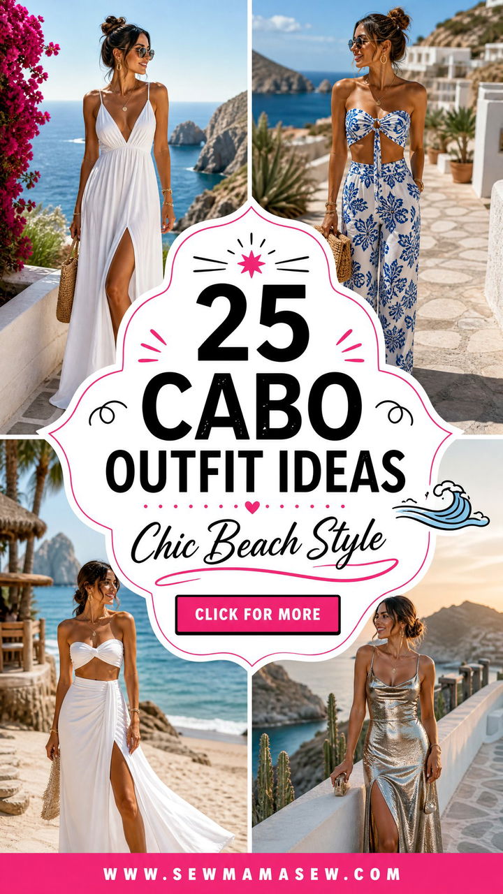 25 Cabo Outfit Ideas for Chic Beach Vacation Style - 25 Cabo Outfit Ideas for Chic Beach Vacation Style