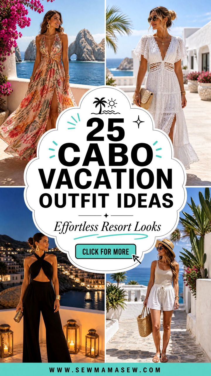25 Cabo Vacation Outfit Ideas for Effortless Resort Style - 25 Cabo Vacation Outfit Ideas for Effortless Resort Style