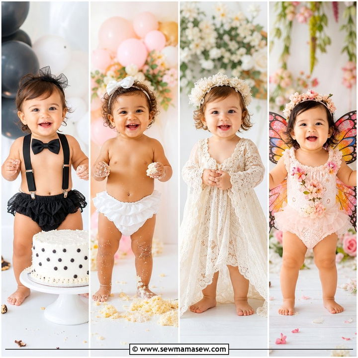 25 Cake Smash Outfit Ideas for Adorable First Birthday Photos
