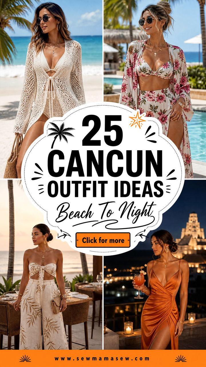 25 Cancun Outfit Ideas for Beach Days and Nights - 25 Cancun Outfit Ideas for Beach Days and Nights