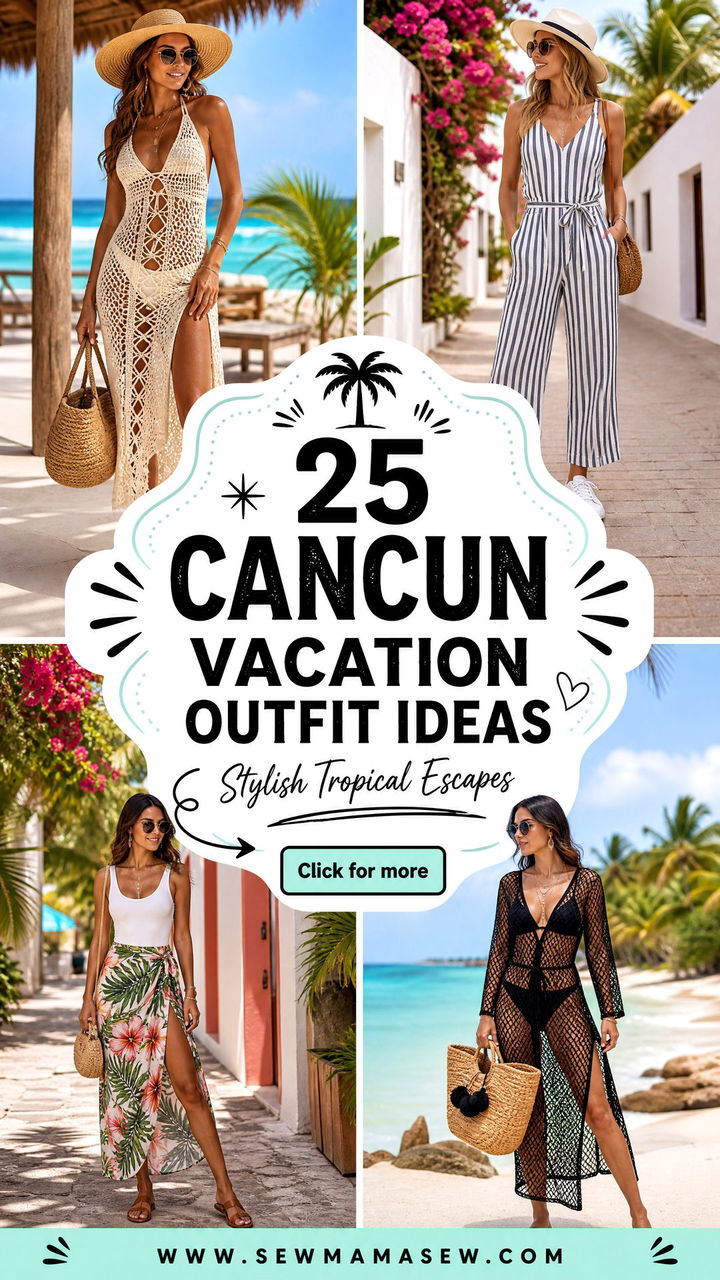 25 Cancun Vacation Outfit Ideas for Stylish Escapes - 25 Cancun Vacation Outfit Ideas for Stylish Escapes