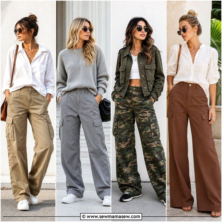 25 Cargo Pants Outfit Ideas for Women Over 40