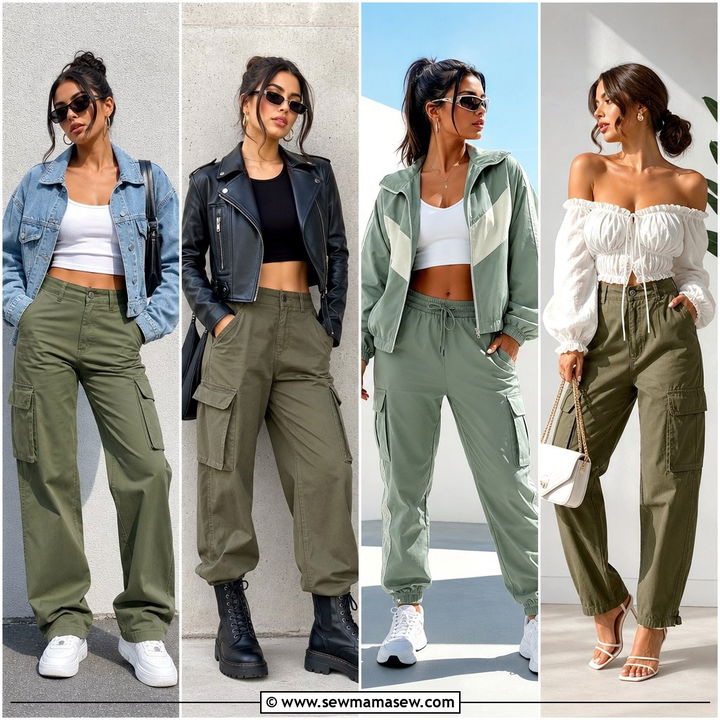 25 Cargo Pants Outfits For Women Over 40: Modern Looks