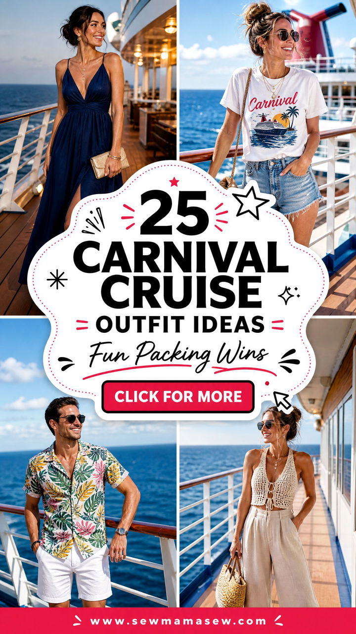 25 Carnival Cruise Outfit Ideas For Fun Easy Packing Wins - 25 Carnival Cruise Outfit Ideas For Fun, Easy Packing Wins