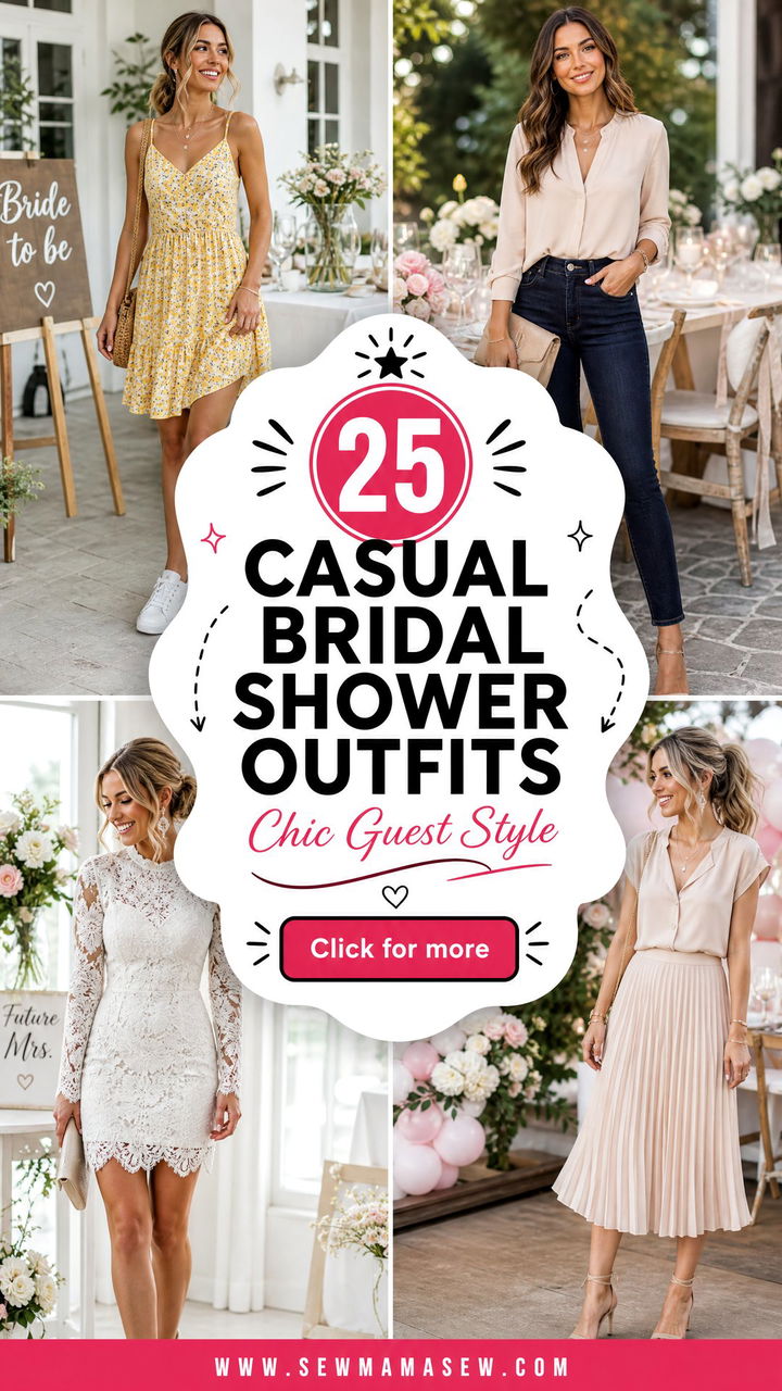 25 Casual Bridal Shower Outfits for Chic Guest Style - 25 Casual Bridal Shower Outfits for Chic Guest Style