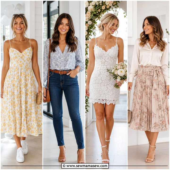 25 Casual Bridal Shower Outfits for Chic Guest Style