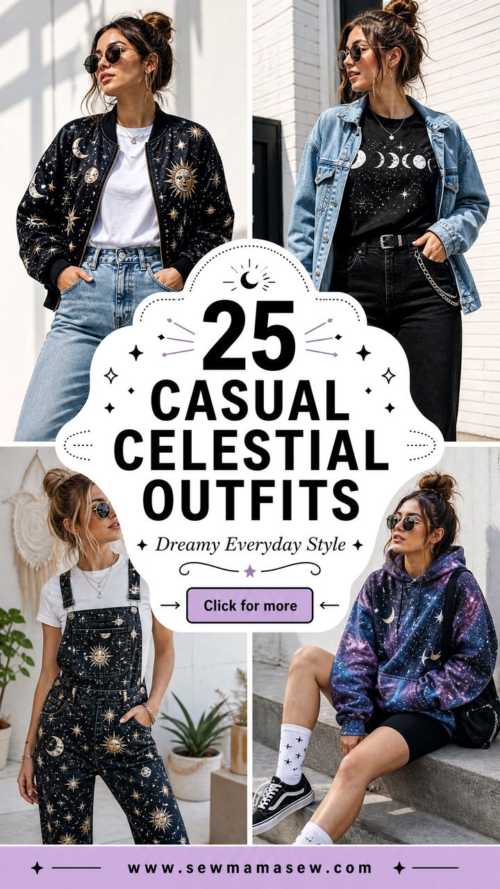 25 Casual Celestial Outfits For Dreamy Everyday Style - 25 Casual Celestial Outfits For Dreamy Everyday Style