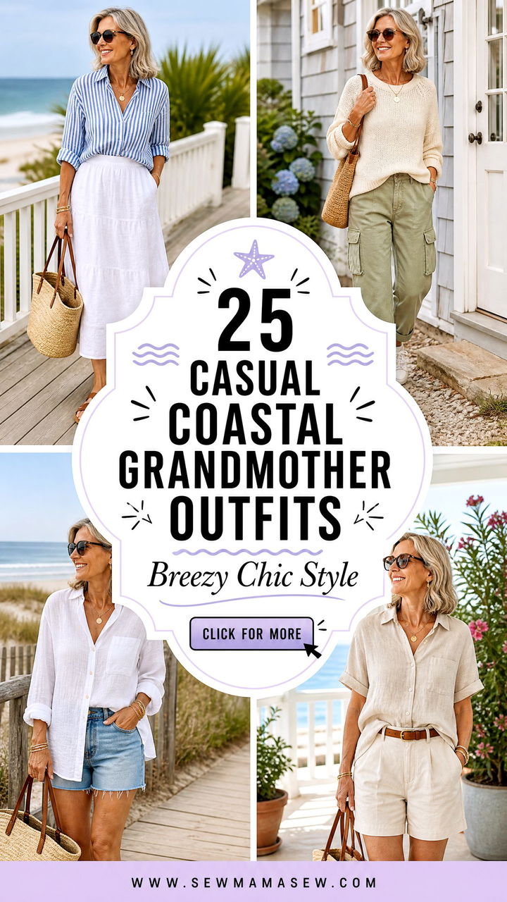 25 Casual Coastal Grandmother Outfits for Breezy Chic Style - 25 Casual Coastal Grandmother Outfits for Breezy Chic Style