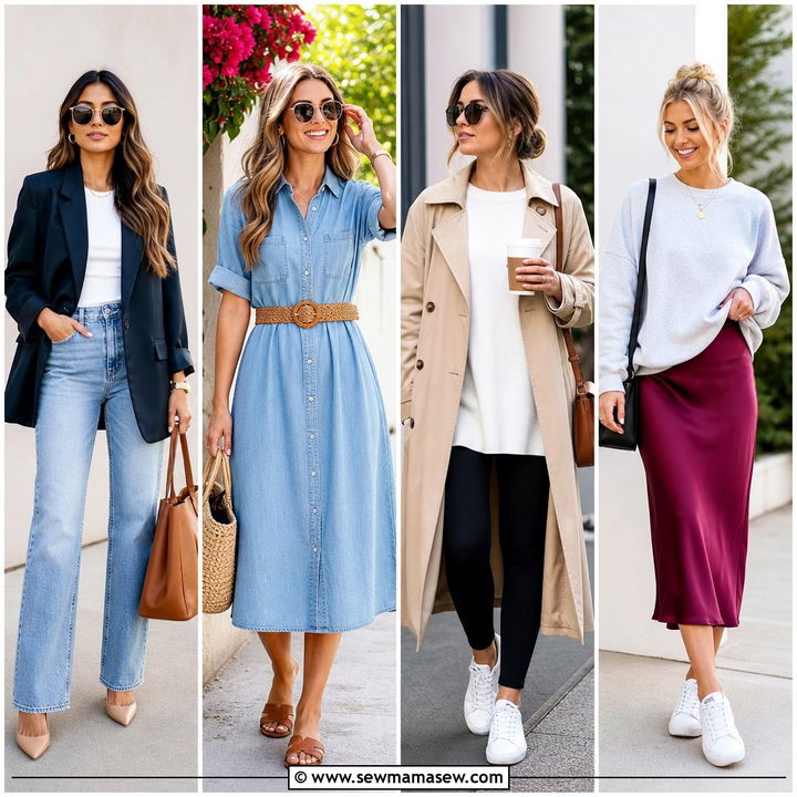 25 Casual Outfits For Modest Women That Feel Chic & Easy