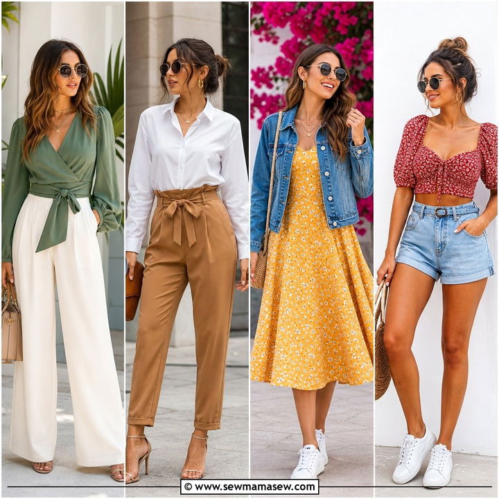 25 Casual Outfits For Rectangle Body Shape That Add Curves