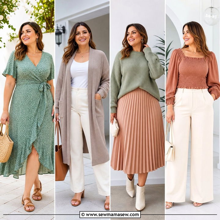 25 Casual Outfits For Women With Tummy That Smooth & Flatter