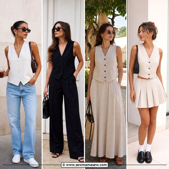25 Casual Waistcoat Vest Outfits For Chic Layered Looks