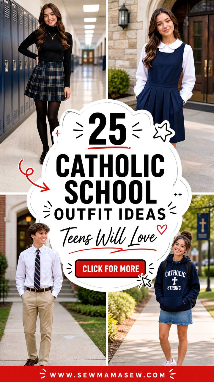 25 Catholic School Outfit Ideas Teens Will Love This Year - 25 Catholic School Outfit Ideas Teens Will Love This Year