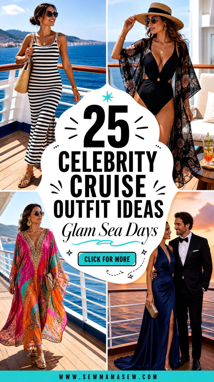 25 Celebrity Cruise Outfit Ideas For Glam Sea Days Ahead - 25 Celebrity Cruise Outfit Ideas For Glam Sea Days Ahead