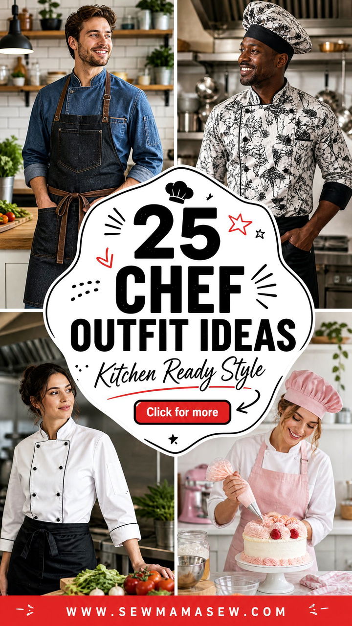 25 Chef outfit ideas for women Stylish Kitchen-Ready Looks - 25 Chef outfit ideas for women: Stylish Kitchen-Ready Looks