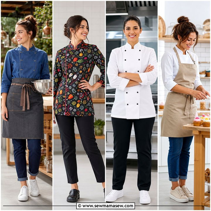 25 Chef outfit ideas for women Stylish Kitchen-Ready Looks