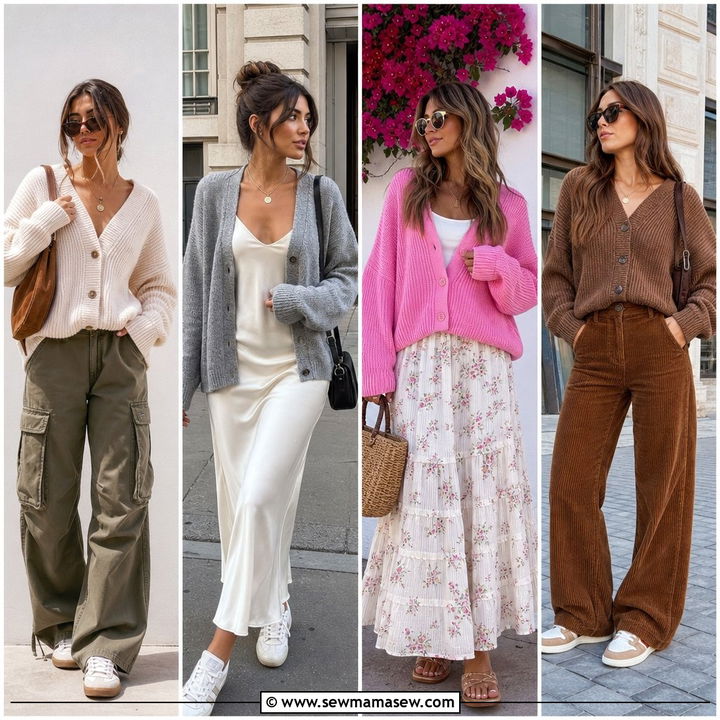 25 Chic Cardigan Outfit Ideas for Cozy Polished Layers