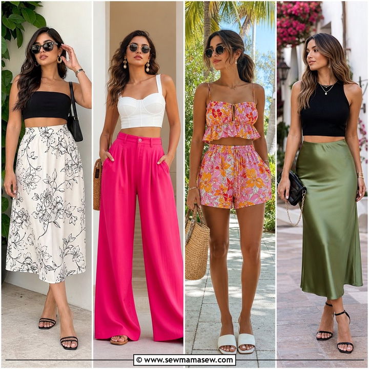 25 Chic Crop Top Outfit Ideas for Fresh Going-Out Style