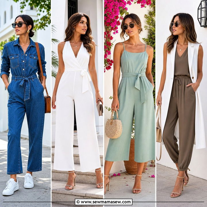 25 Chic Jumpsuit Outfit Ideas for Polished One-Piece Style
