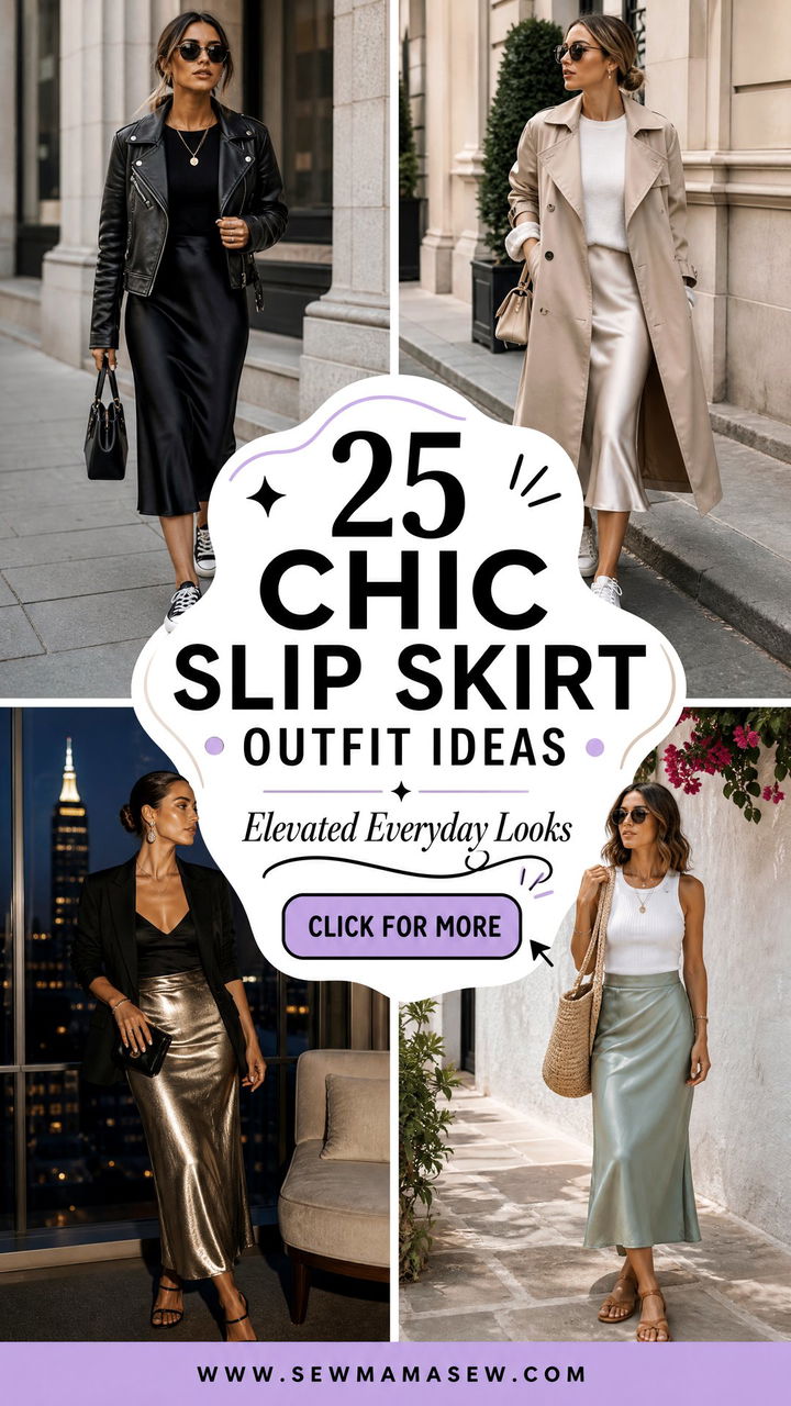 25 Chic Slip Skirt Outfit Ideas for Elevated Everyday Looks - 25 Chic Slip Skirt Outfit Ideas for Elevated Everyday Looks