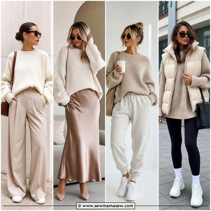25 Chunky Sweater Outfits for Women Over 40: Cozy Chic