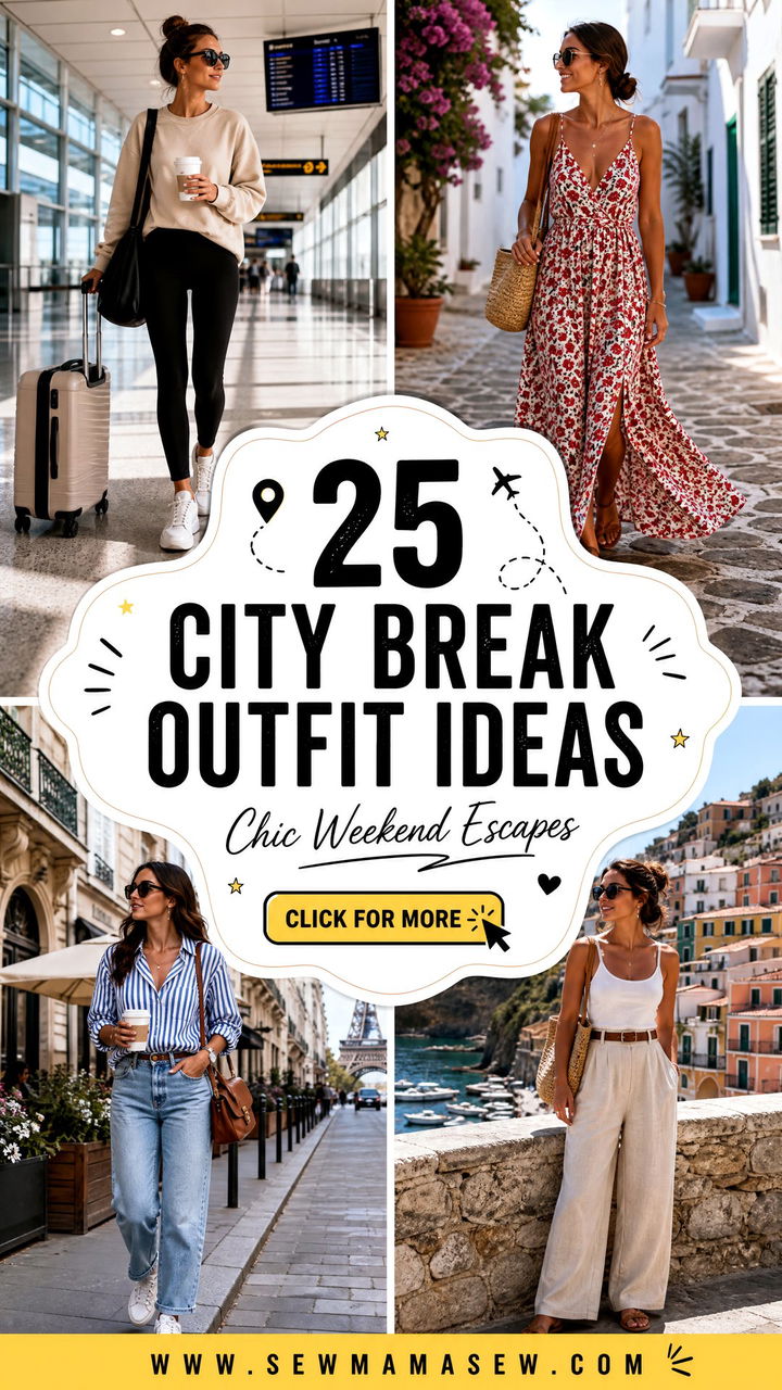 25 City Break Outfit Ideas for Chic Weekend Escapes in 2026 - 25 City Break Outfit Ideas for Chic Weekend Escapes in 2026