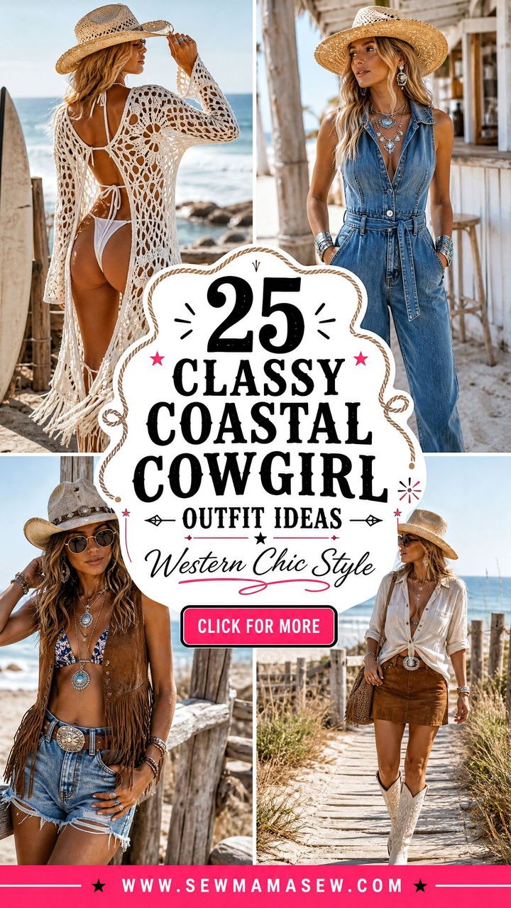 25 Classy Coastal Cowgirl Outfit Ideas for Western Chic - 25 Classy Coastal Cowgirl Outfit Ideas for Western Chic