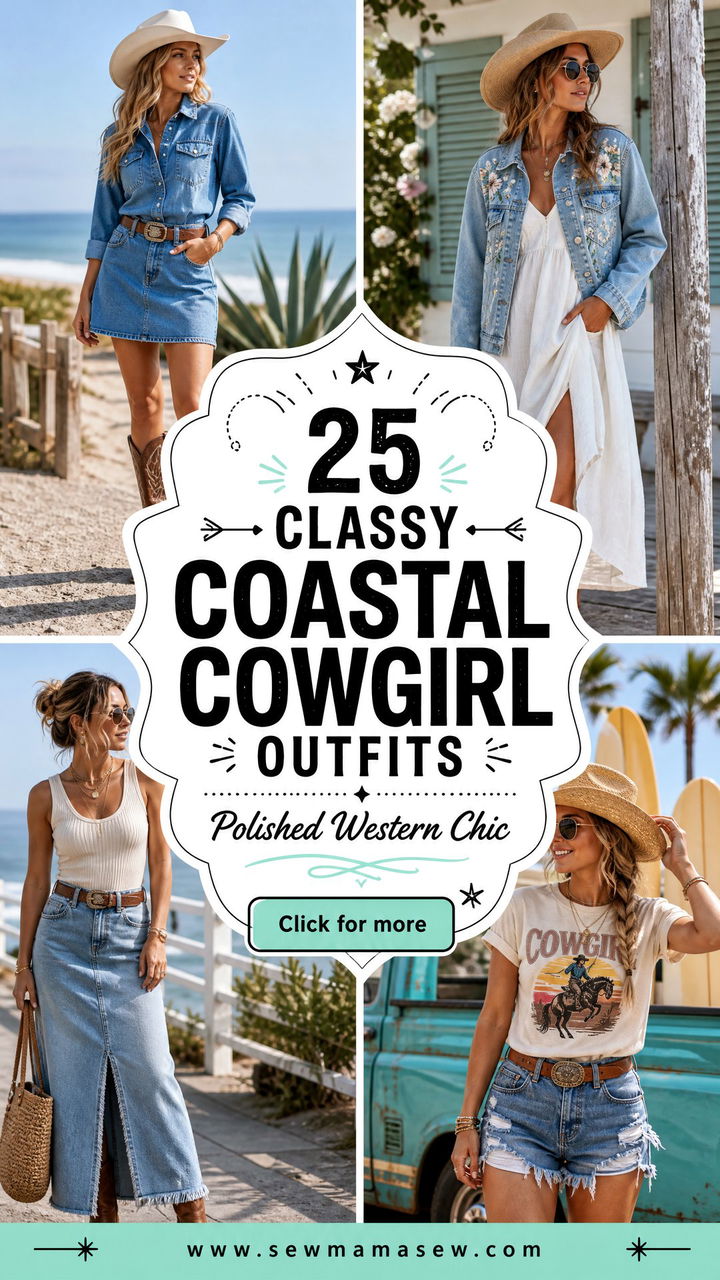 25 Classy Coastal Cowgirl Outfits For Polished Western Chic - 25 Classy Coastal Cowgirl Outfits For Polished Western Chic