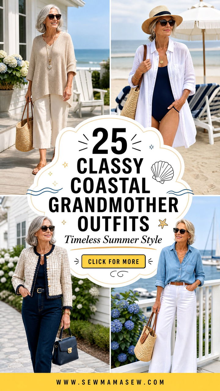 25 Classy Coastal Grandmother Outfits for Timeless Summer - 25 Classy Coastal Grandmother Outfits for Timeless Summer